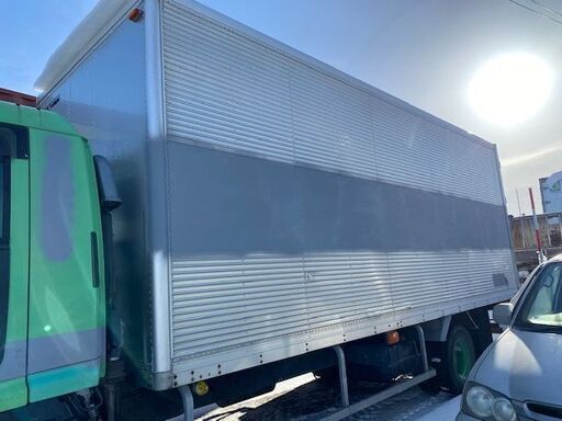 T6【格安】4トン箱　コンテナ　物置　倉庫　アルミ箱　格安提携先運送会社あり　北海道江別市発