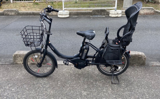 黒系　YAMAHA パスバビー　電動自転車