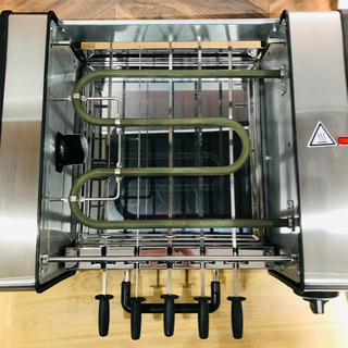 ★未使用　電動回転串焼機の画像