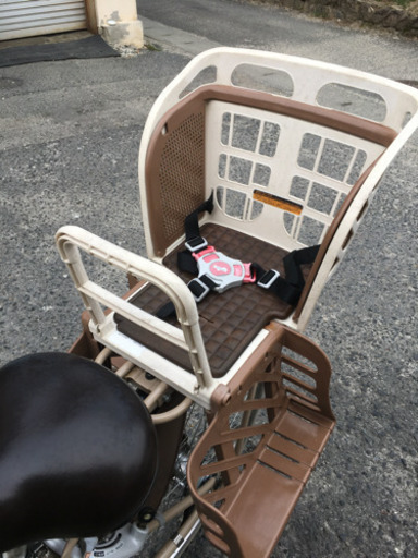 213.ブリヂストンアンジェリーノ三人乗り自転車