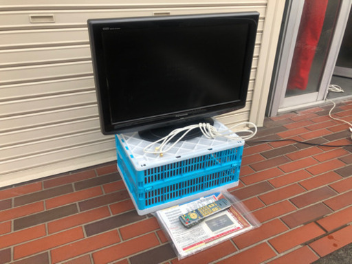 ■Panasonic 26型 TV テレビ　動作確認済み　リモコン　B-CASカード　アンテナ線
