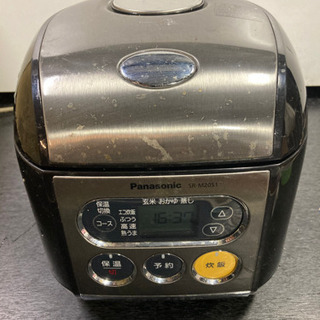 引渡し決定　中古　Panasonic 3合炊き 電子ジャー炊飯器