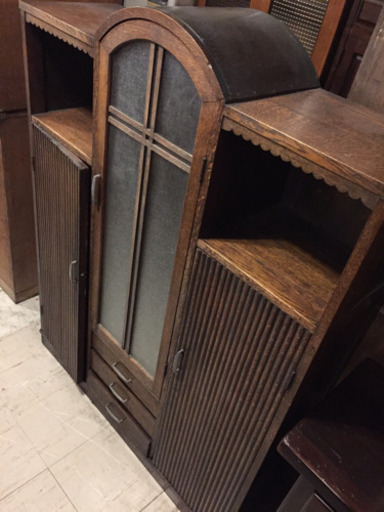 JF01617 アンティーク戸棚