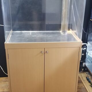 値下げ！宮城仙台！特注900×550×600アクリルOF水槽セット！中古