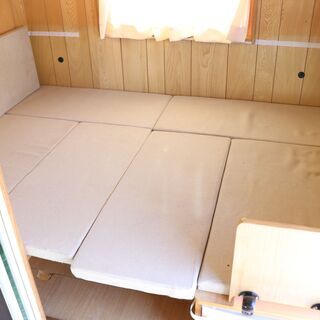 ★希少！！　キャンピングカー　H14　タウンエース　リーエキスポート　アウトドアジュニア　新品家庭用エアコンの画像