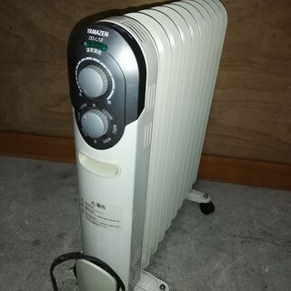 山善 オイルヒーター ホワイト DO-L12(W)６畳/８畳
