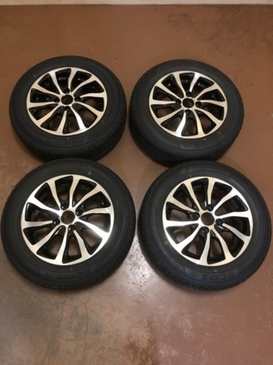 14インチ　ブリヂストン　バルミナ　ヨコハマ　エコス　タイヤ　ホイル
