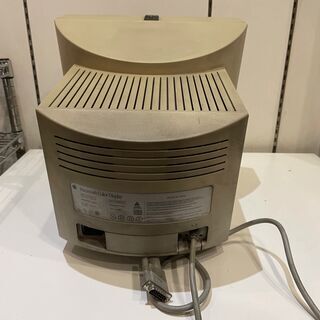 希少！レインボーアップルロゴ時代のApple Macintosh Color Display ジャンクの画像
