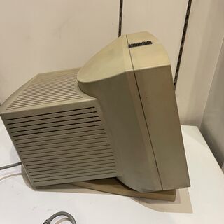 希少！レインボーアップルロゴ時代のApple Macintosh...