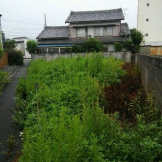 愛知県豊川市市街地　前面狭路宅地60坪　123万円