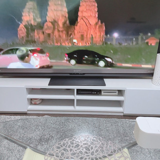 テレビ台 ホワイト 収納付き