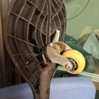 エスボート　 ブレイブボート　スケボー　キックボート　全長68cm　中古品　リップスティック　  ローラー　部品取りの画像