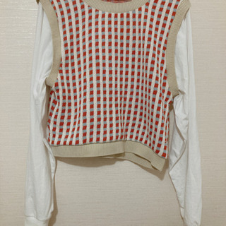 zara ニットトップス