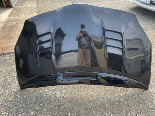 代理出品 プリウス30用　FRPボンネット　ボンネットスポイラー付き