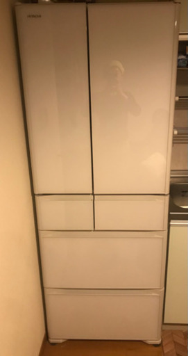 日立製冷蔵庫　475L  真空チルド付き2018年製
