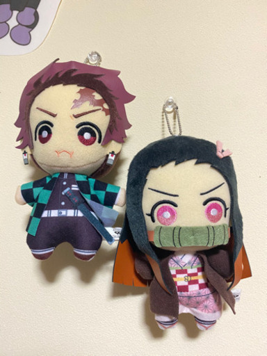 鬼滅ぬいぐるみキーホルダー