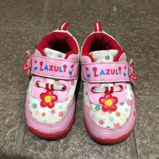 スニーカー　女の子　15cm