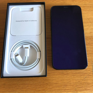 iPhone12 pro 128GB パシフィックブルー SIMピン ケース付き iPhone 12 pro パシフィックブルー 128 GB SIMフリー