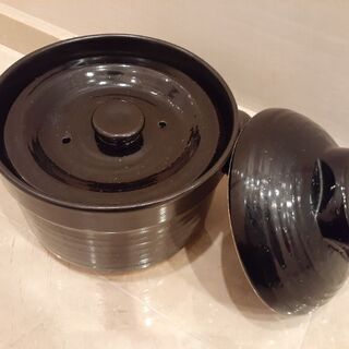 土鍋　炊飯用　２～３合炊きの画像
