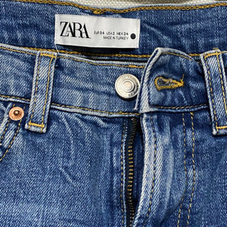【新品未使用】ZARAデニム2本セットの画像