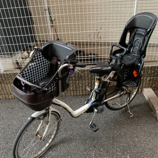 Panasonic gyutto 電動自転車 チャイルドシート前後