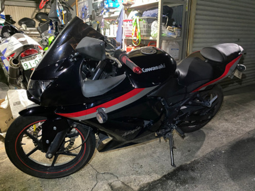 即乗り可能　カワサキ　ninja250r