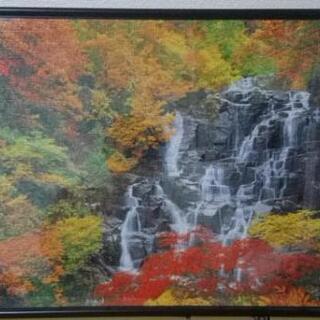 風景画のパズル 1000ピース 完成品 額付き