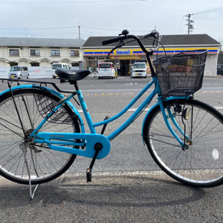 【特選中古自転車】26インチ 変速なし　水色　美品❗️SALE中...