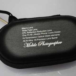 ■narcissusスマホ用カメラ魚眼・拡大・ワイドレンズ■未使用品の画像