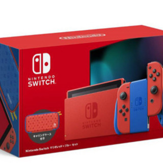 取引終了）Nintendo Switch 「マリオレッド×ブルー エディション