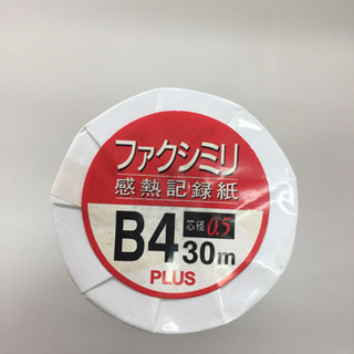 PLUS B4FAX用感熱紙の画像