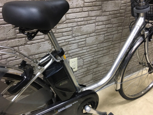 東京23区配達無料　新基準　Panasonic パナソニック ビビDX 13.2Ah リチウム 電動自転車☆パナ☆中古自転車26インチ