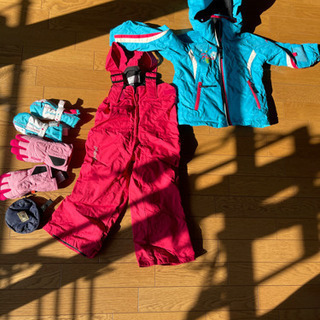 子供服スキーウェア 100 グローブ2点付き