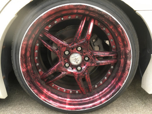デュランダル19インチホイール　深リム　段リム　（3月限定値下げ中）