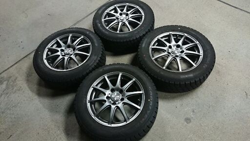 【取引中につき受付終了】グットイヤー ICENAVI6(2018製日本製)スタッドレス 205/60R16 16インチ  6.5J 114.3