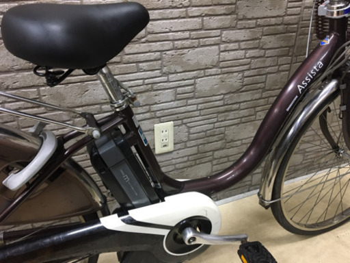東京23区配達無料　新基準 ブリヂストン　アシスタ　6.6Ah リチウム 電動自転車 中古26インチ