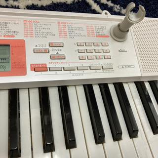 【60％OFF】CASIO カシオ電子ピアノ LK-123の画像