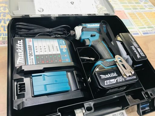 未使用品 MAKITAマキタ TD171DRGX 18V-6.0Ah ブラシレスインパクトドライバ