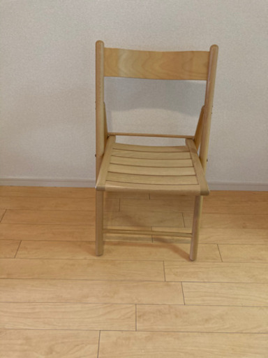 無印の折りたたみイス