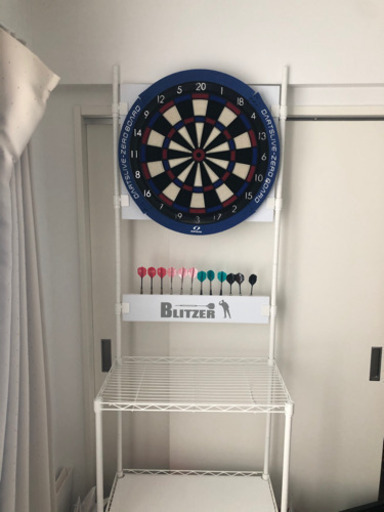 【おすすめ！大特価！】ゼロボード、ブリッツァーダーツスタンドセット！