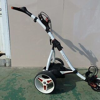 山口)下松市より【現状品】電動アシストゴルフカート　モトキャディ　S1　DHC 歩行型一人用　36ホール用 BIZHB15H 