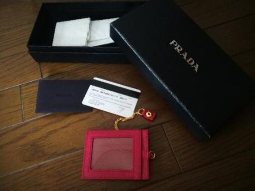 【受付終了】PRADA　ミニパスケース未使用　高島屋購入品
