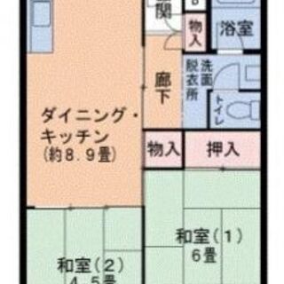 🔴UR賃貸物件【2DK】住之江区南港東【敷金分割】【駅近】【キャンペーン中】】【洗濯機室内】【保証人なし】 - 大阪市