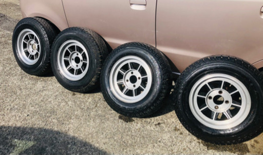 希少　当時物　4本　ハヤシレーシング  ハヤシストリート　6j 114.3