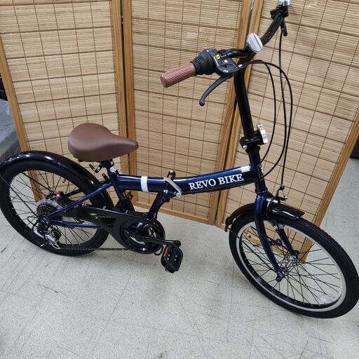ほぼ未使用 20インチ 折りたたみ自転車 REVO BIKE SHIMANO 変速6