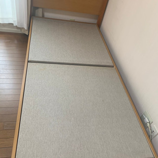 シングルベッドフレーム　(中古) 譲りますの画像