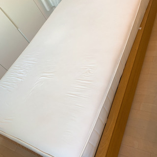 無印良品】2／28まで☆お値下げ応じます☆収納付きセミダブルベッド