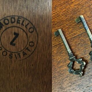 イタリア高級家具メーカー Modello Depositato / モデーロデポジタート社製 アンティーク コレクションボード リサイクルショップ札幌　買取本舗　西野店の画像