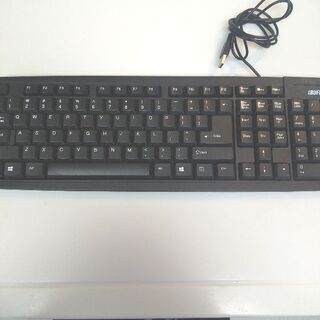 【シンプルがお好みの方に！】バッファロー キーボード 英字 USB
