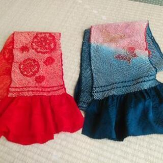 総絞り帯揚げ2種(価格応相談)